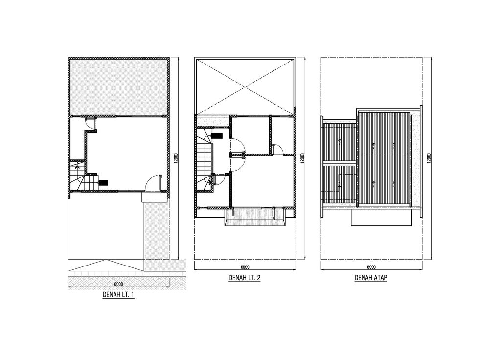foto denah rumah tipe THE SIX 623 BASIC perumahan AMEGA WESTPARC