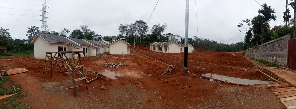 foto posisi tengah perumahan Mursil Madani Residence