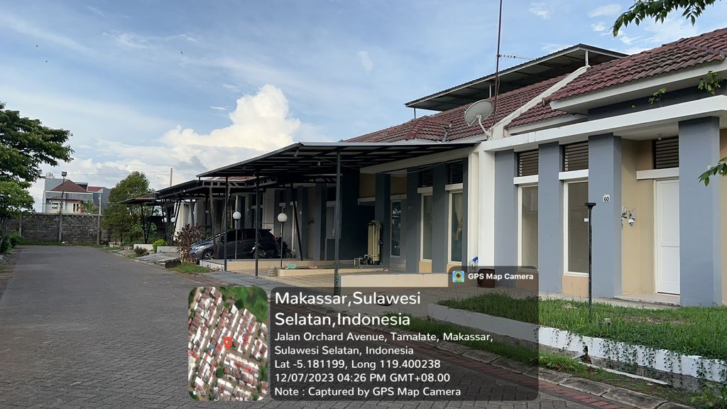foto posisi tengah perumahan GRAND ORCHARD