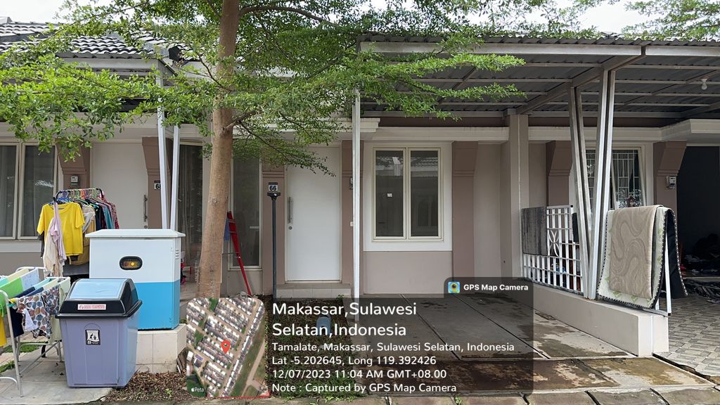 foto tampak rumah tipe RMLF-0066 perumahan ROSEMARY