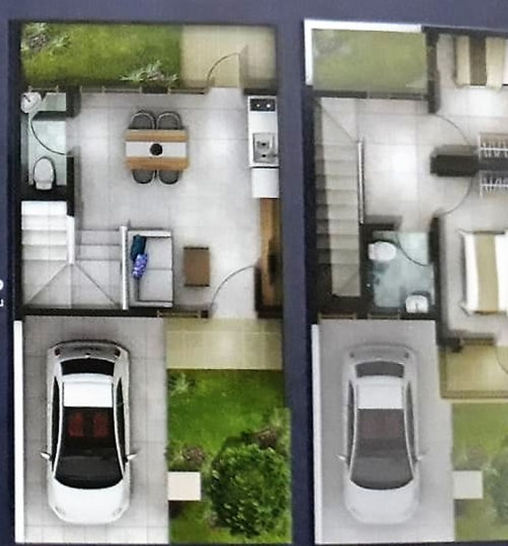 foto denah rumah tipe ARSANA perumahan Podomoro Park Bandung (Padmagriya)