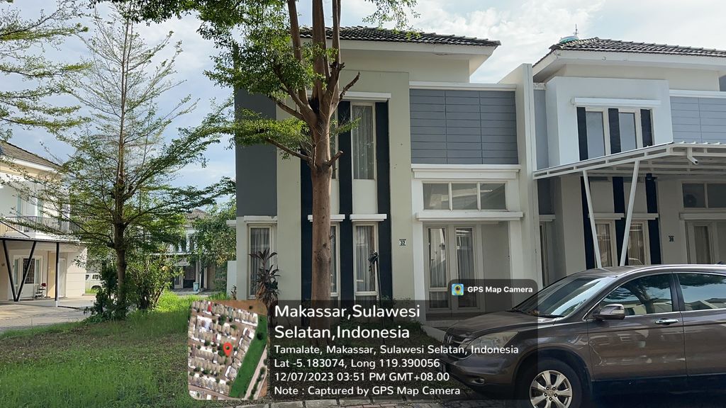 foto tampak rumah tipe RSVW-0032 perumahan ROSEWOOD