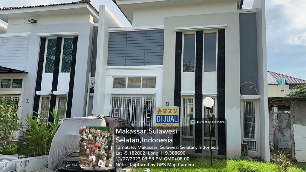 foto tampak rumah tipe RSVW-0002A perumahan ROSEWOOD