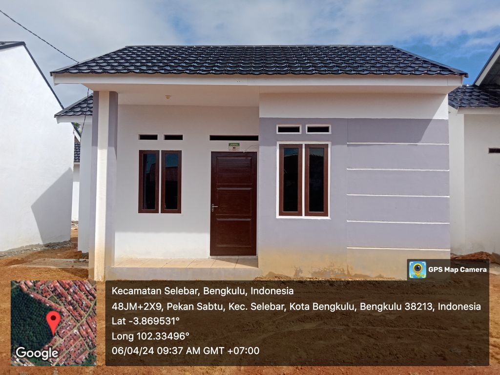 foto tampak rumah tipe 36 perumahan ROYAL RESIDENCE II TAHAP IV
