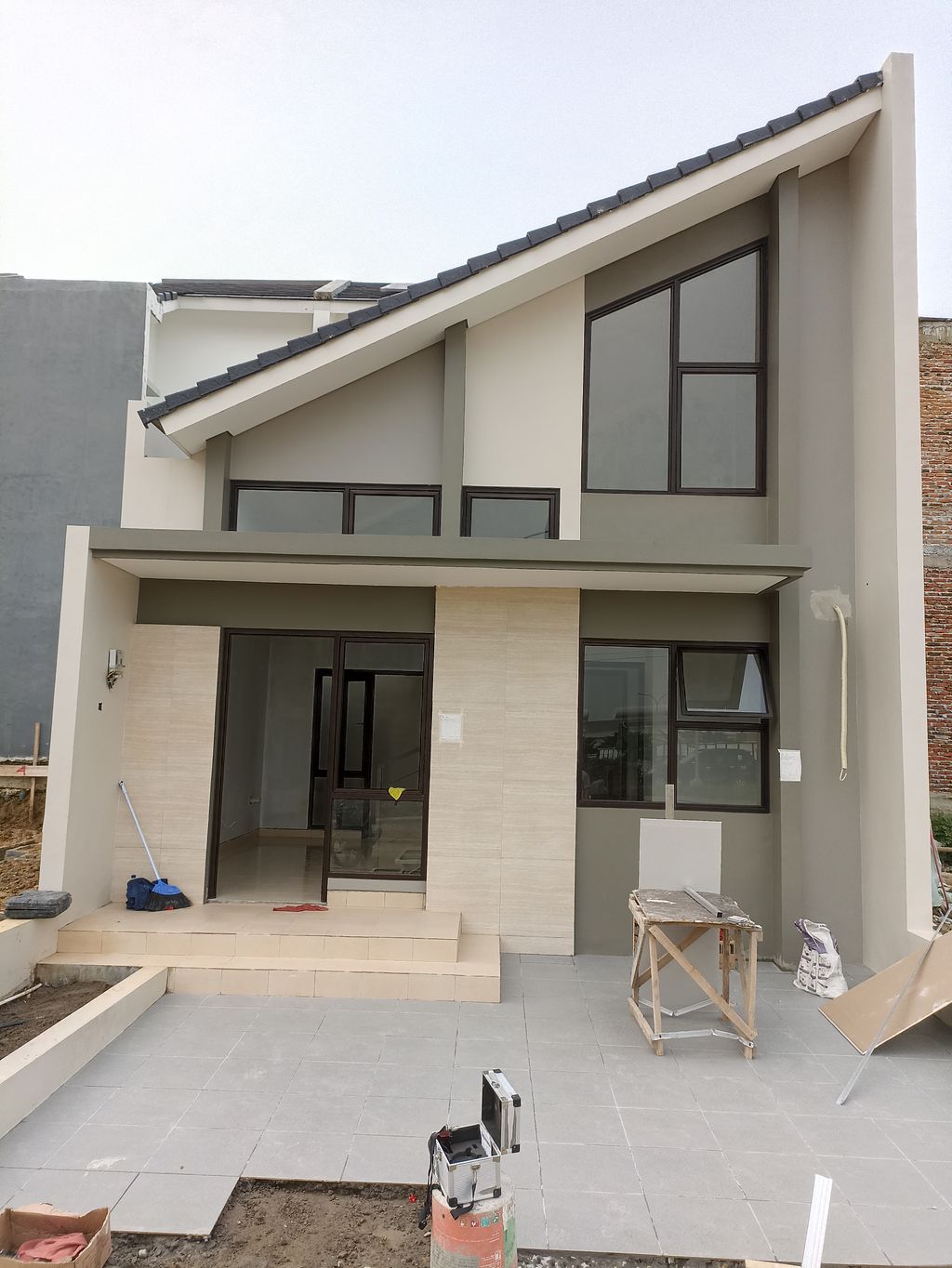 foto tampak rumah tipe 41/60 perumahan DE SILVA