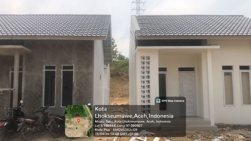 foto posisi tengah perumahan Sentosa Residence