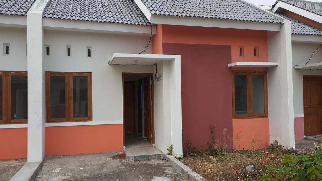 foto tampak rumah tipe 26/62 162JT perumahan Graha Sejahtera Tanjung