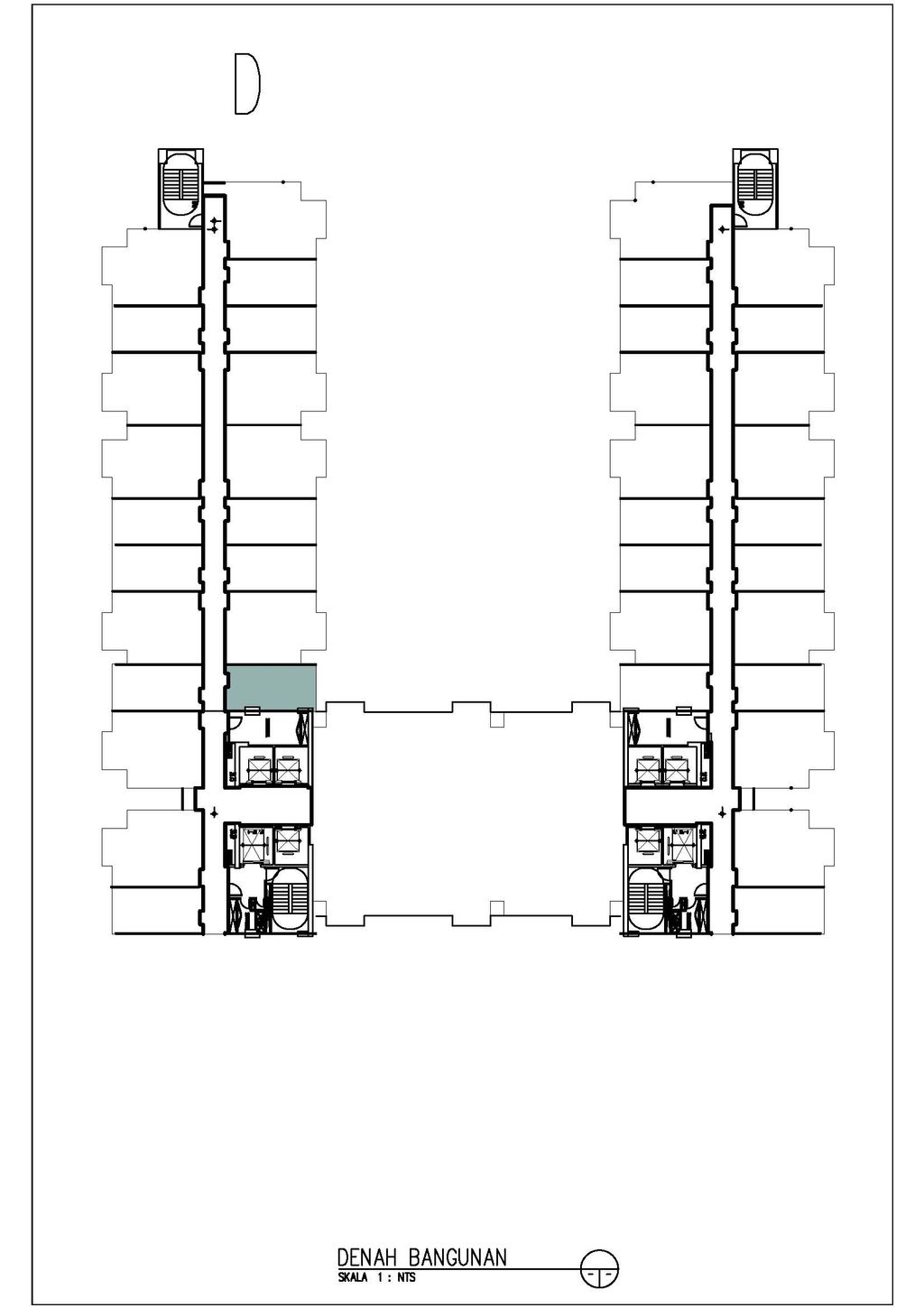 foto denah rumah tipe Apartement perumahan APARTEMEN THE NEST DIPURI