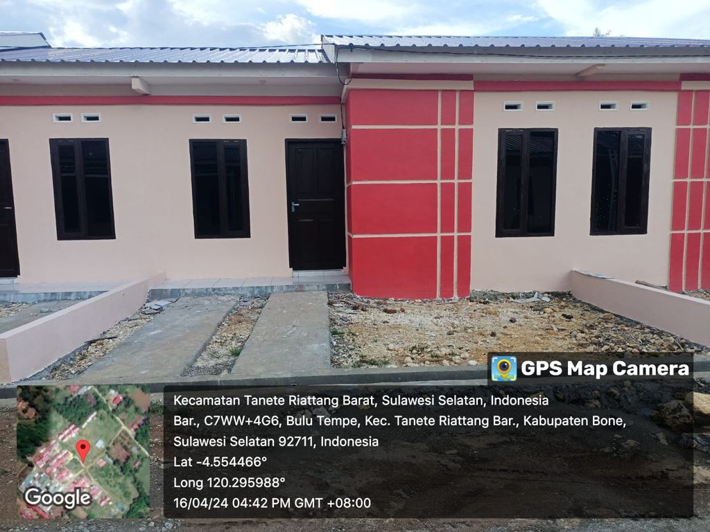 foto tampak rumah tipe 36 perumahan VILA ART REGENCY Tahap 2