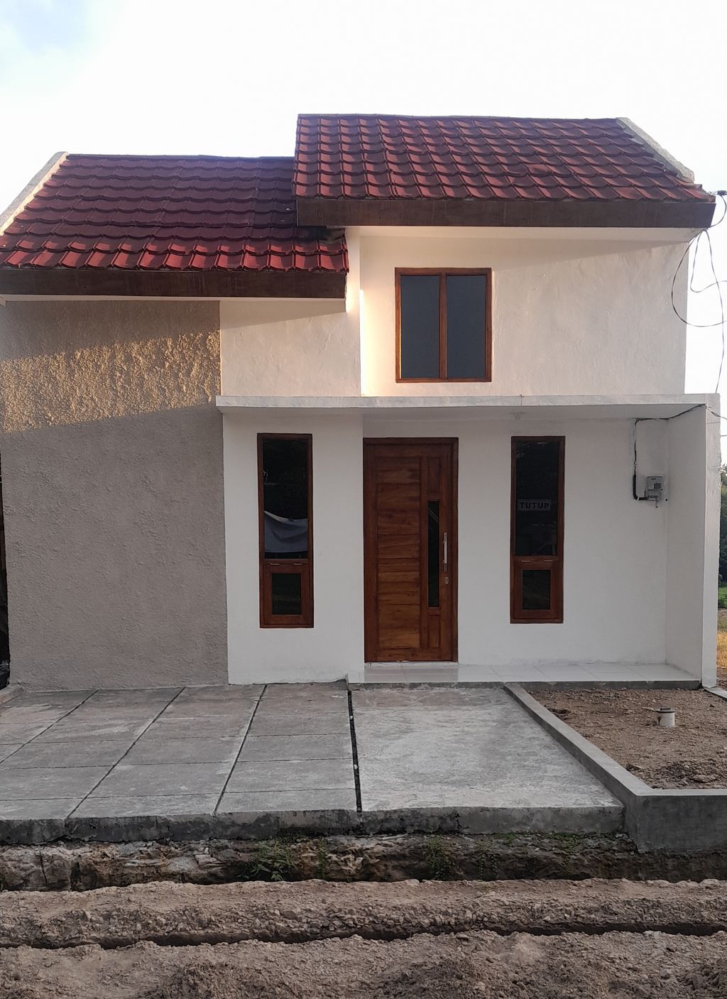 foto tampak rumah tipe Rumah Subsidi perumahan GRIYA CENGKLIK PERMAI