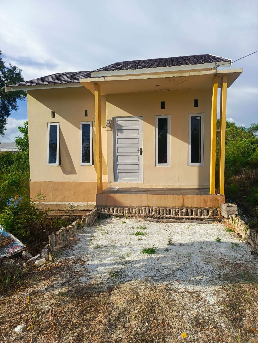 foto tampak rumah tipe RUMAH SUBSIDI 36/150 perumahan KOMPLEK TAMAN CITRA RAYA