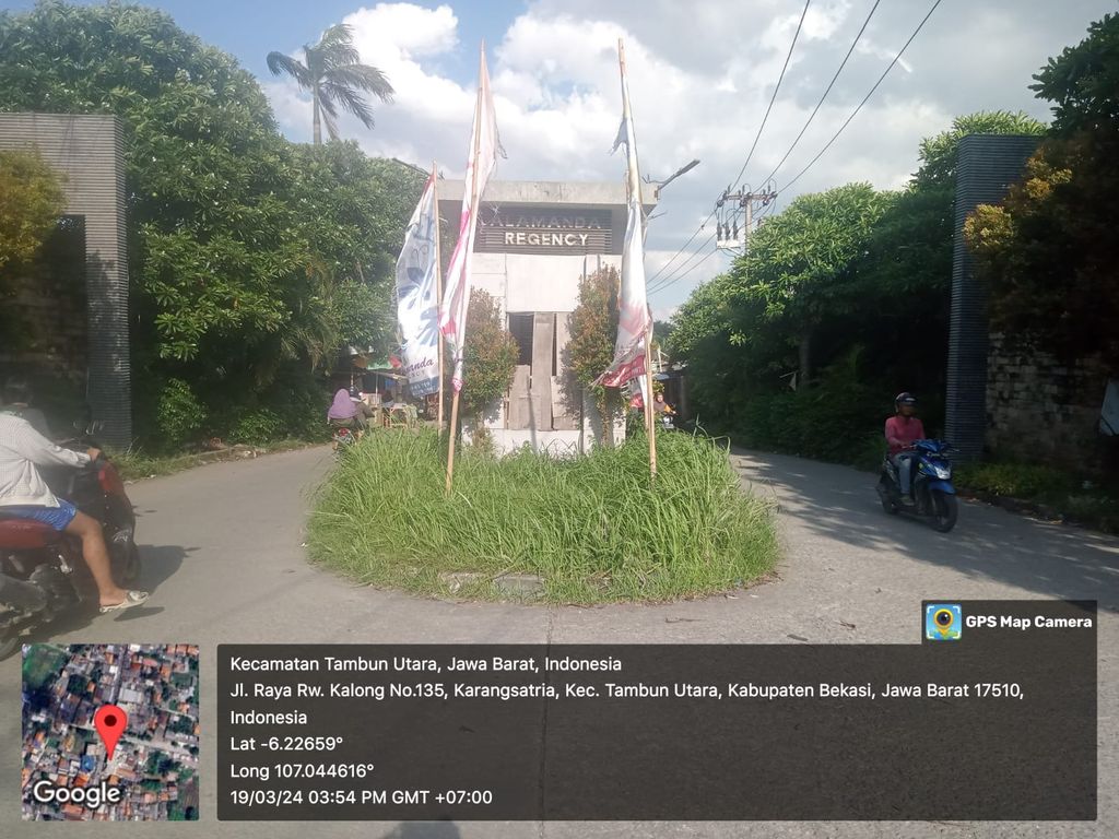 foto gerbang perumahan Perumahan Alamanda Regency