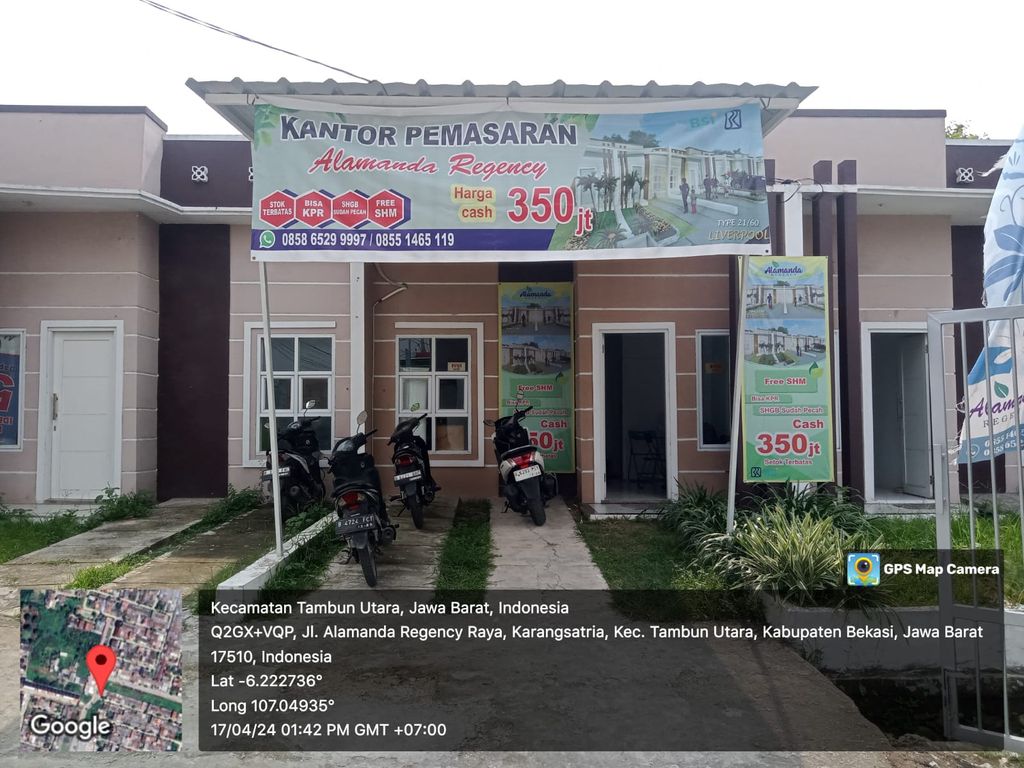 foto contoh rumah perumahan Perumahan Alamanda Regency