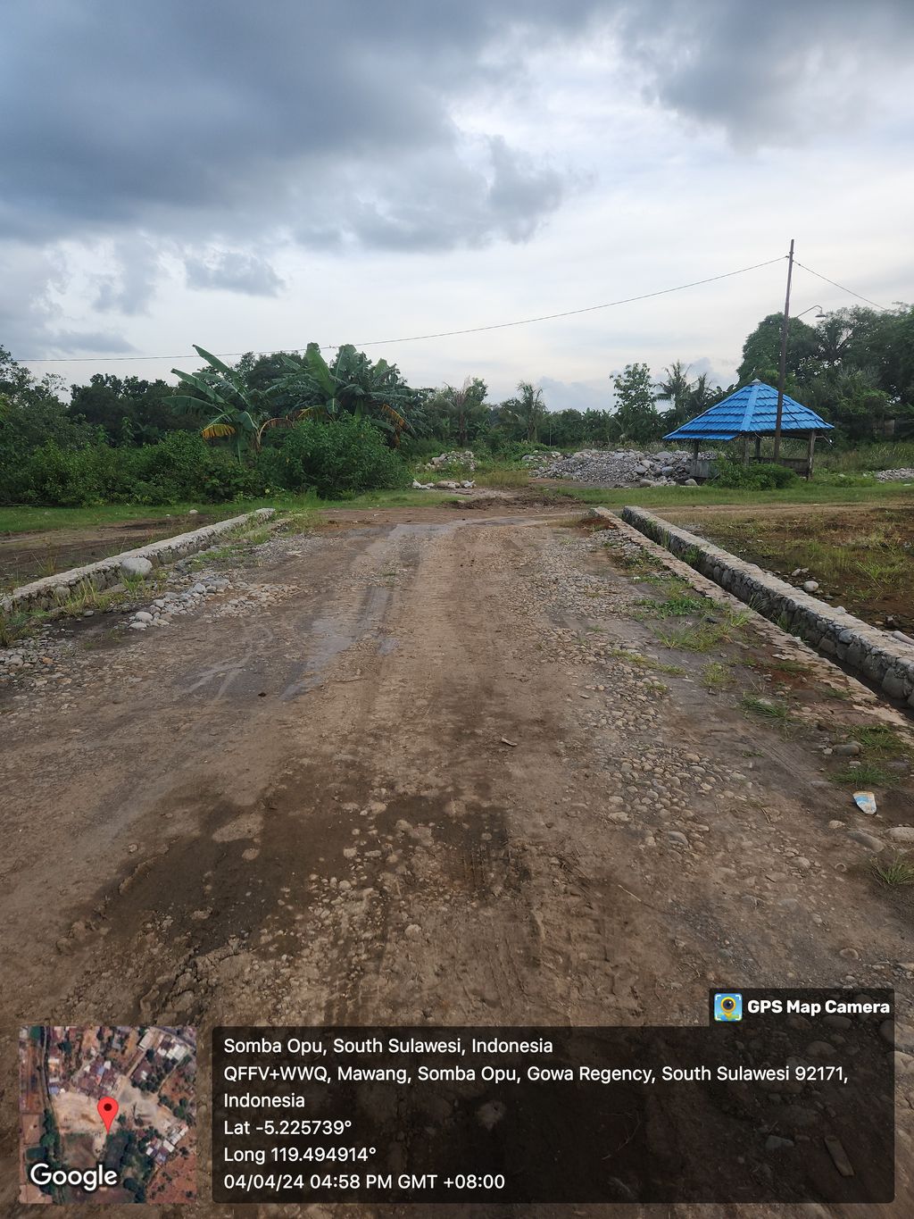 foto posisi tengah perumahan DARUSSALAM LAND 2 CALISTA RESIDENCE MAWANG