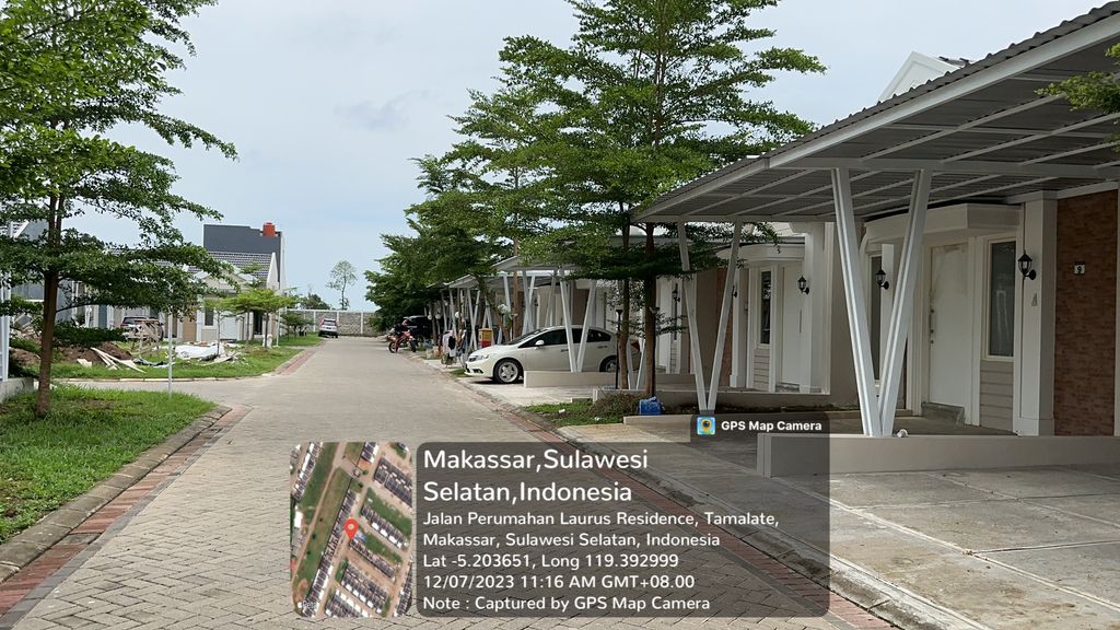 foto posisi tengah perumahan LAURUS FREESIA