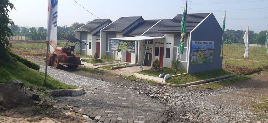 foto contoh rumah perumahan CLUSTER GARDEN CITY BALARAJA