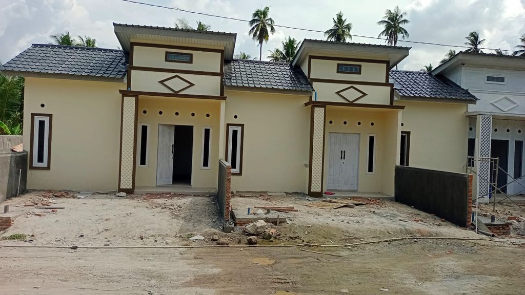 foto tampak rumah tipe 36 subsidi perumahan BUMI AYU LESTARI TAHAP 3