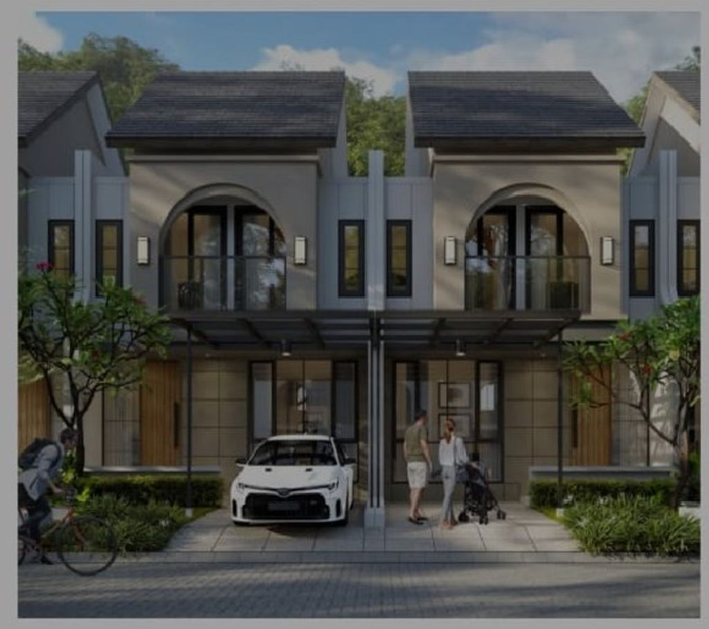 foto tampak rumah tipe ADAMITE perumahan CITRASUN GARDEN SEMARANG