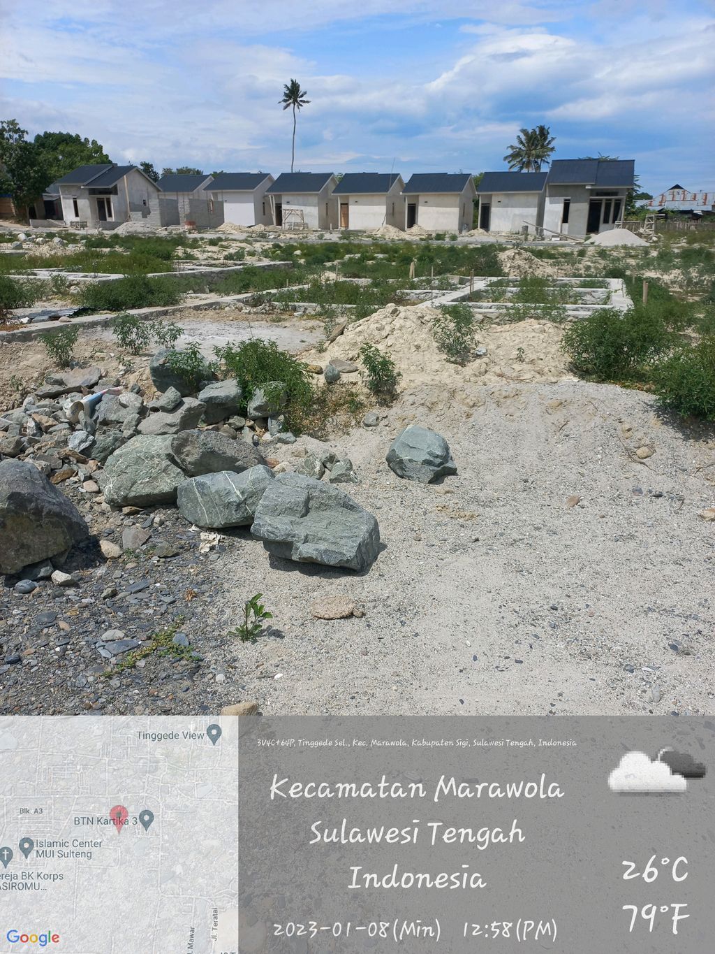 foto posisi tengah perumahan TRIPUTRA REGENCY (TAMBAHAN)