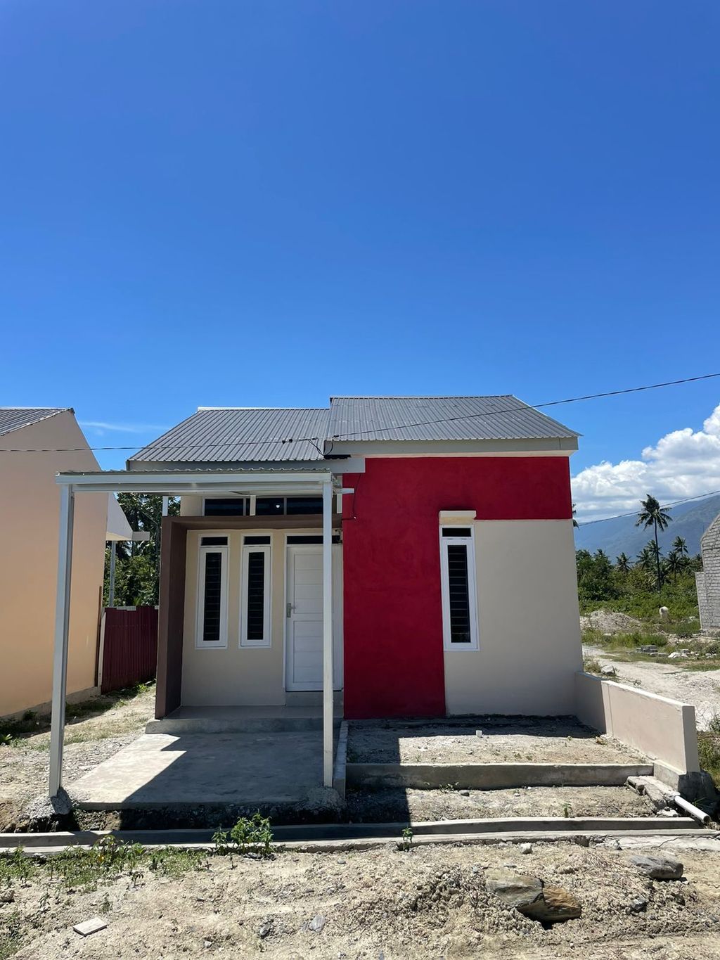 foto tampak rumah tipe 36/98 perumahan TRIPUTRA REGENCY (TAMBAHAN)