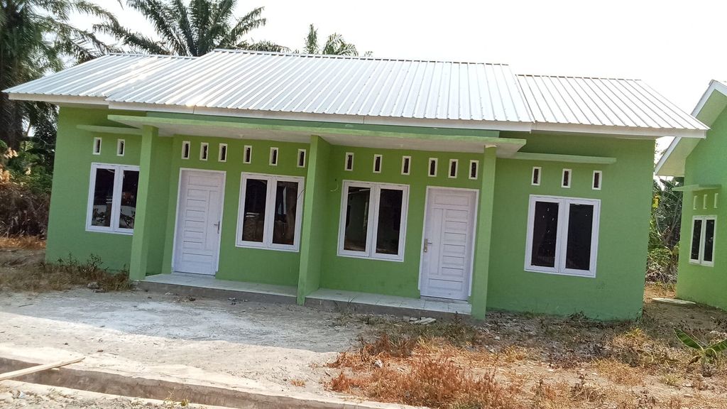 foto tampak rumah tipe 36 perumahan Perumahan Griya Melati Tipe 36