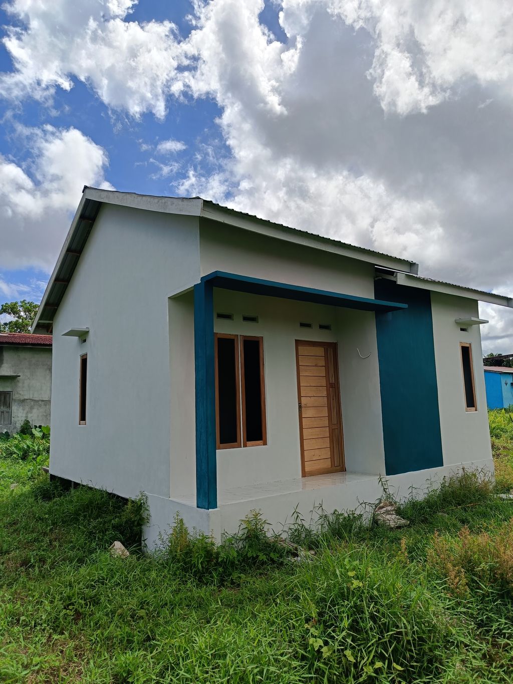 foto tampak rumah tipe 36 perumahan DELTA PERMAI RESIDENCE