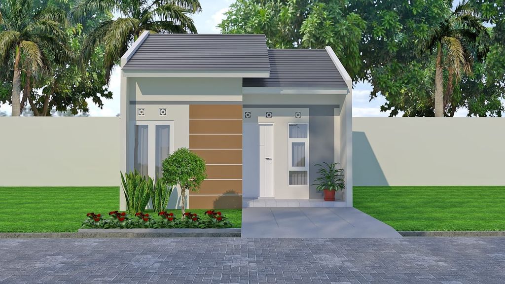 foto tampak rumah tipe 29 perumahan NINDYA ASRI 9 TAHAP 2