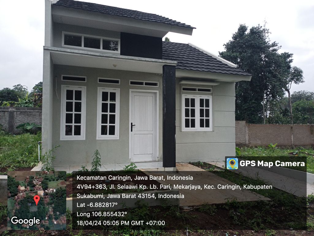 foto tampak rumah tipe 34/60 perumahan GRIYA MEKARJAYA REGENCY