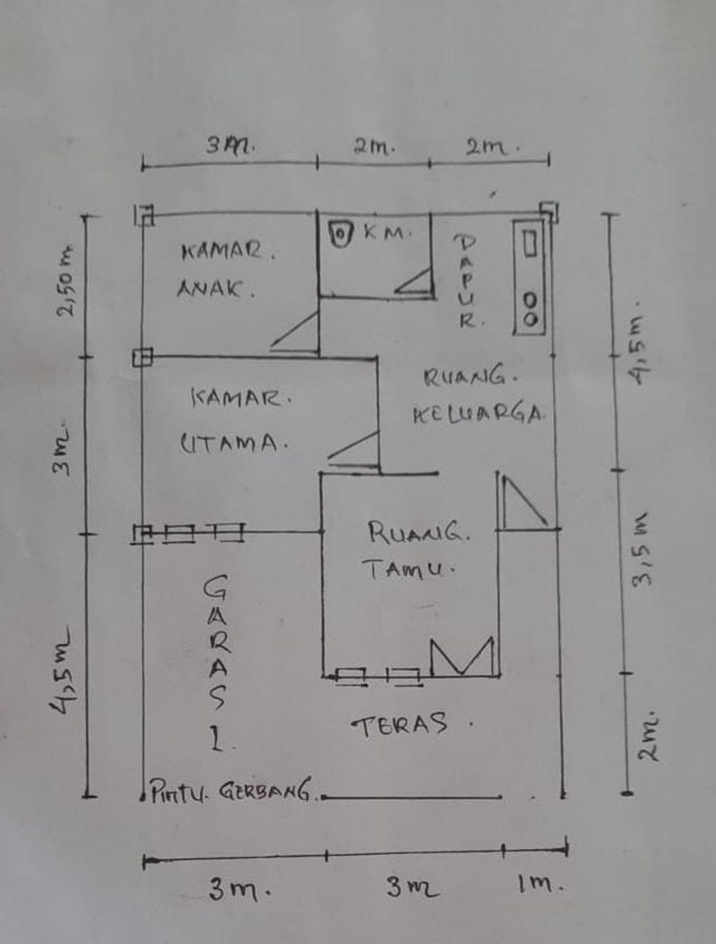 foto denah rumah tipe 36 perumahan WAHYU ASRI 34