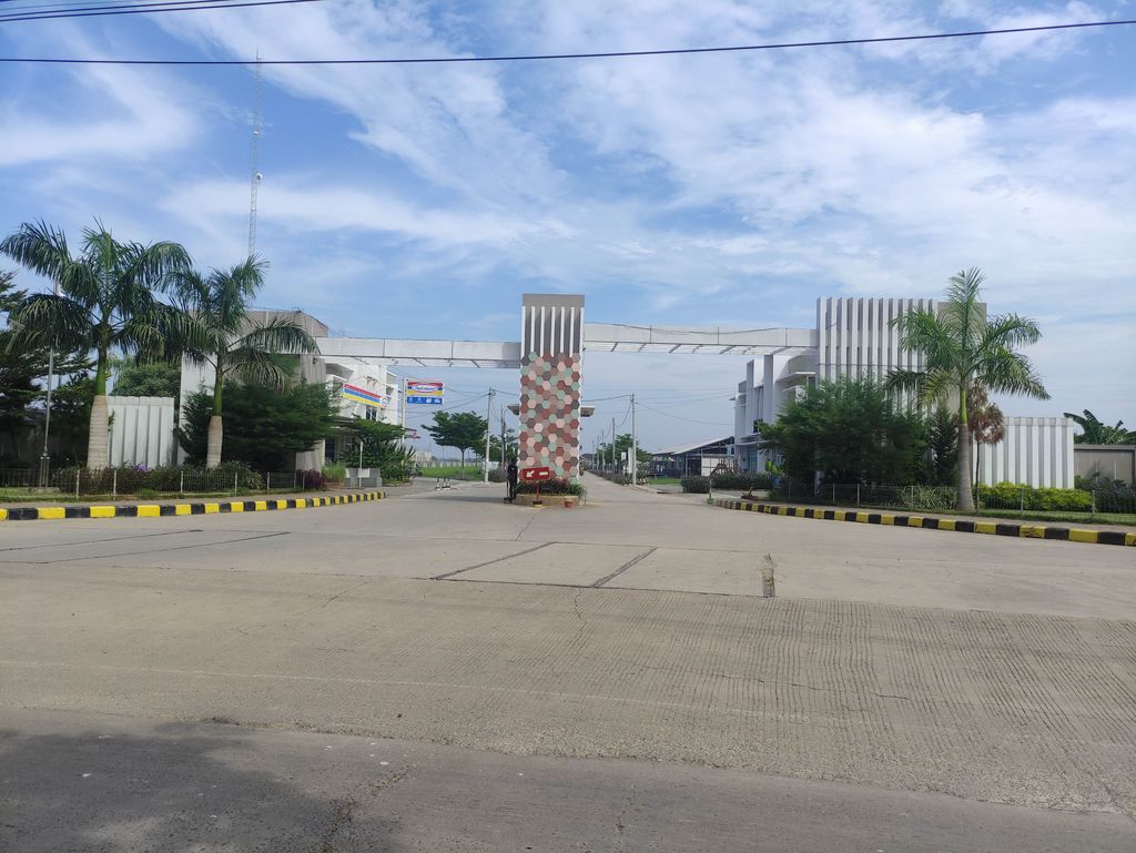 foto gerbang perumahan GREEN BABELAN ASRI 4