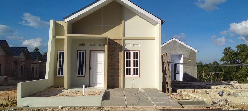foto contoh rumah perumahan HALUOLEO GARDEN 6