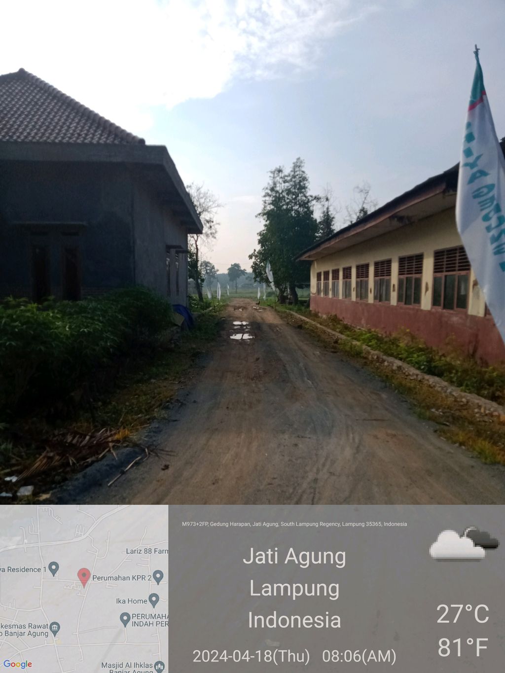 foto gerbang perumahan GRIYA GEDUNG HARAPAN