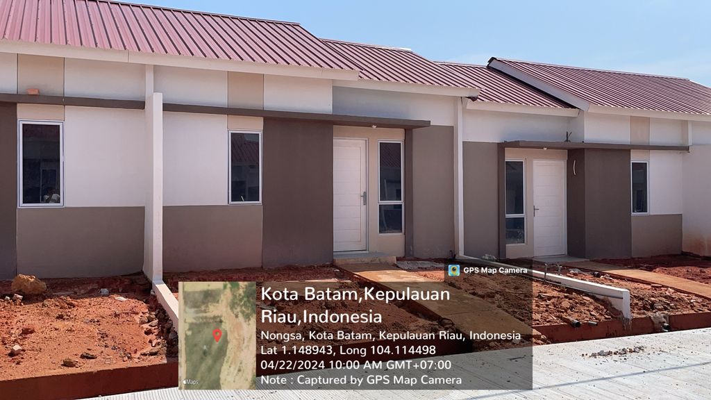 foto contoh rumah perumahan ANGSANA GADING