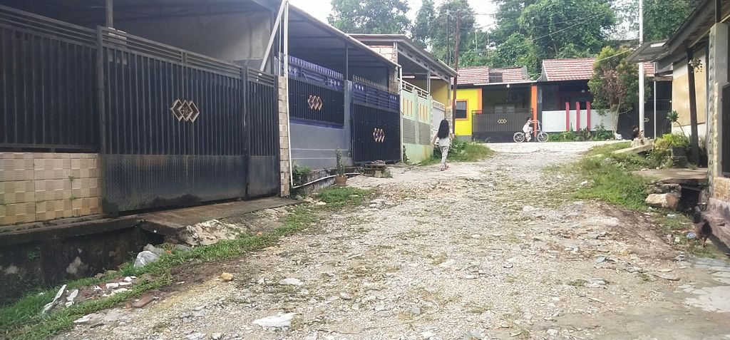 foto tampak rumah tipe 45 perumahan GRIYA MULYA