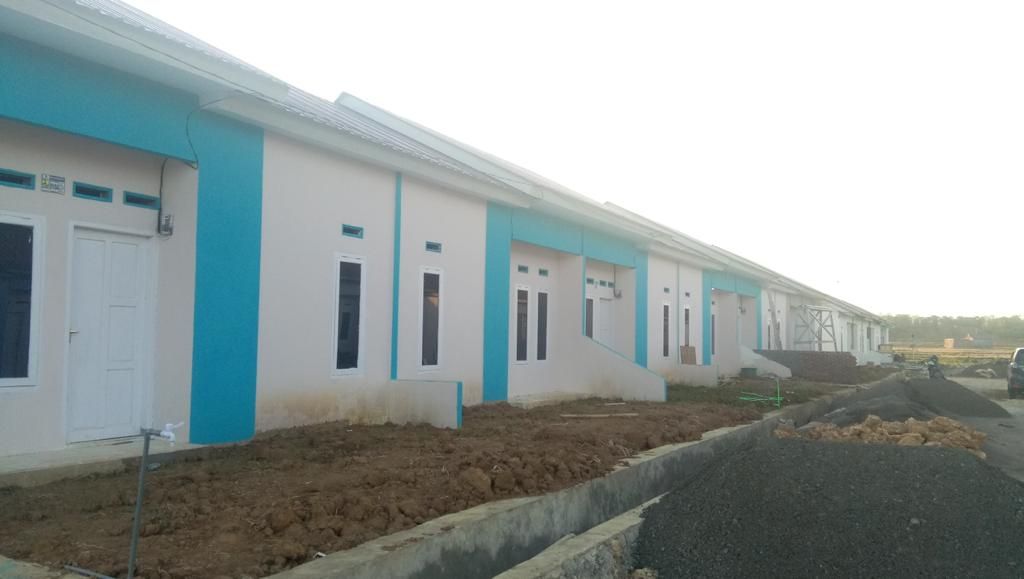foto tampak rumah tipe 36/72 perumahan REZKY GRAHA 2 Tahap 2