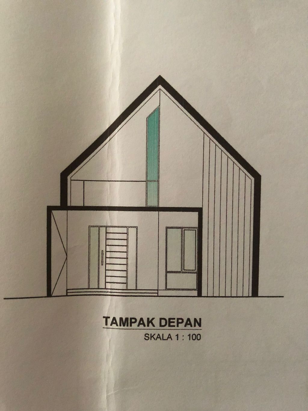 foto tampak rumah tipe 36 perumahan GRAHA KIRANA 16 TIPE 36