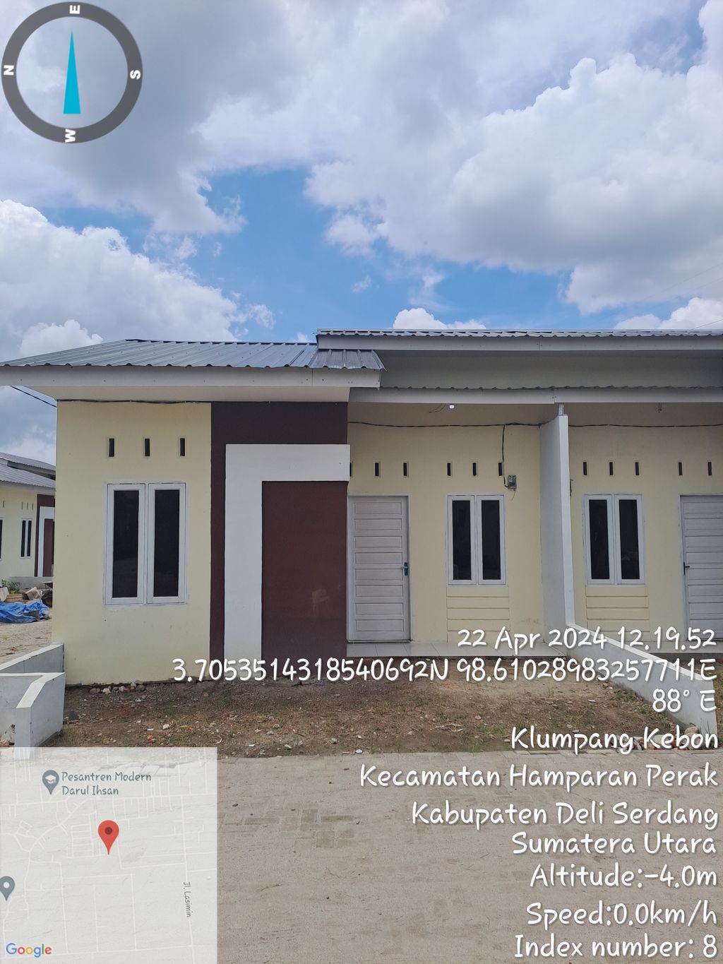 foto contoh rumah perumahan BUMI MIRAJ PERMAI CC 1