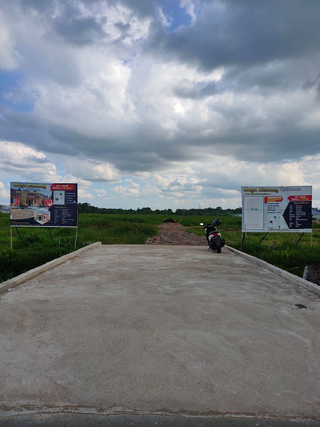 foto gerbang perumahan MEGA BINTANG RESIDENCE