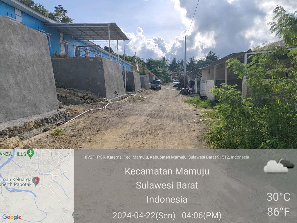 foto posisi tengah perumahan WISATA BUKIT KAREMA Tahap 2