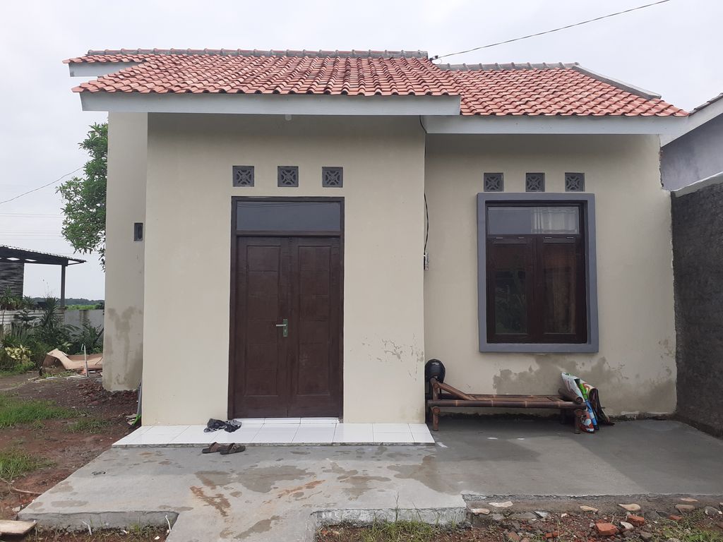 foto tampak rumah tipe 32/70 perumahan GENTONG WUNGU ASRI