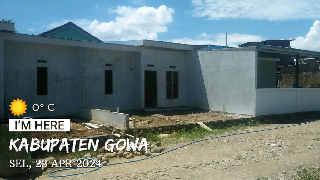 foto gerbang perumahan GRIYA PERMATA JENETALLASA