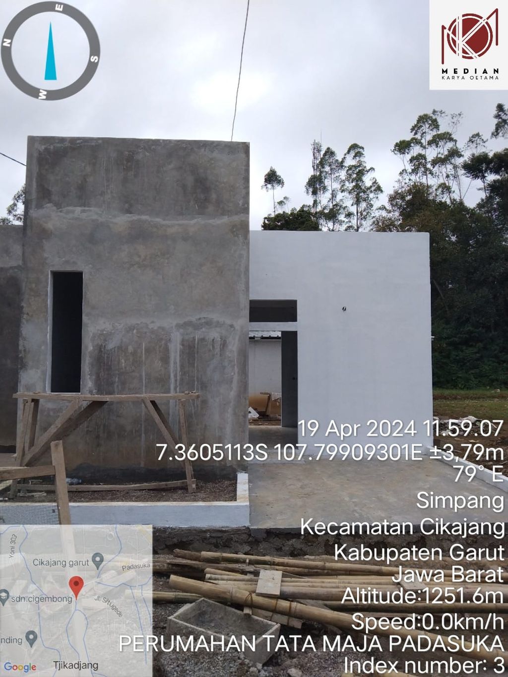 foto contoh rumah perumahan Tata Maja Padasuka