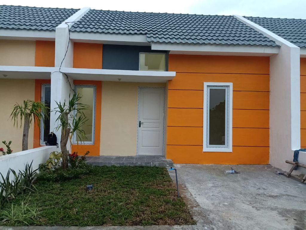 foto tampak rumah tipe 30 SUBSIDI 2024 perumahan MOJOKERTO REGENCY