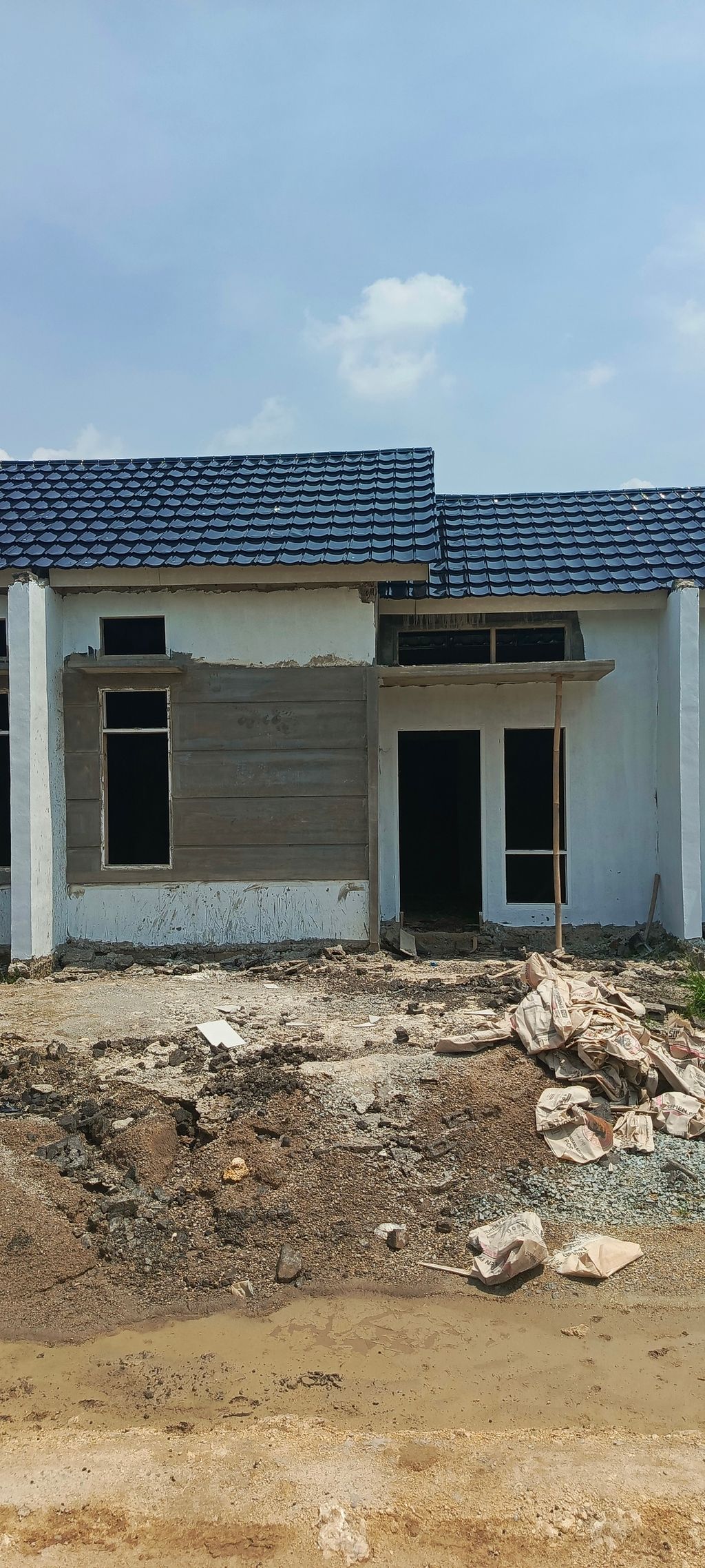 foto tampak rumah tipe SUBSIDI perumahan AL JAZEERA RIVERSIDE