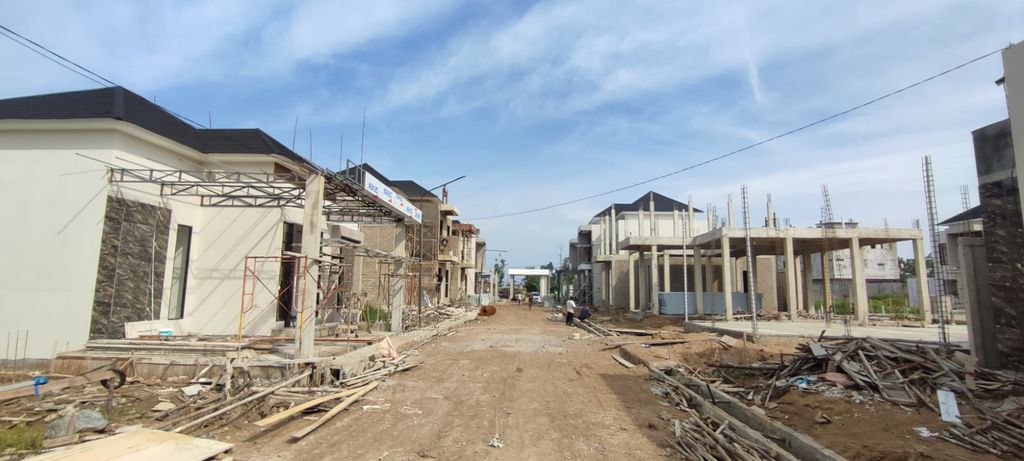 foto posisi tengah perumahan MEGA PAVILION
