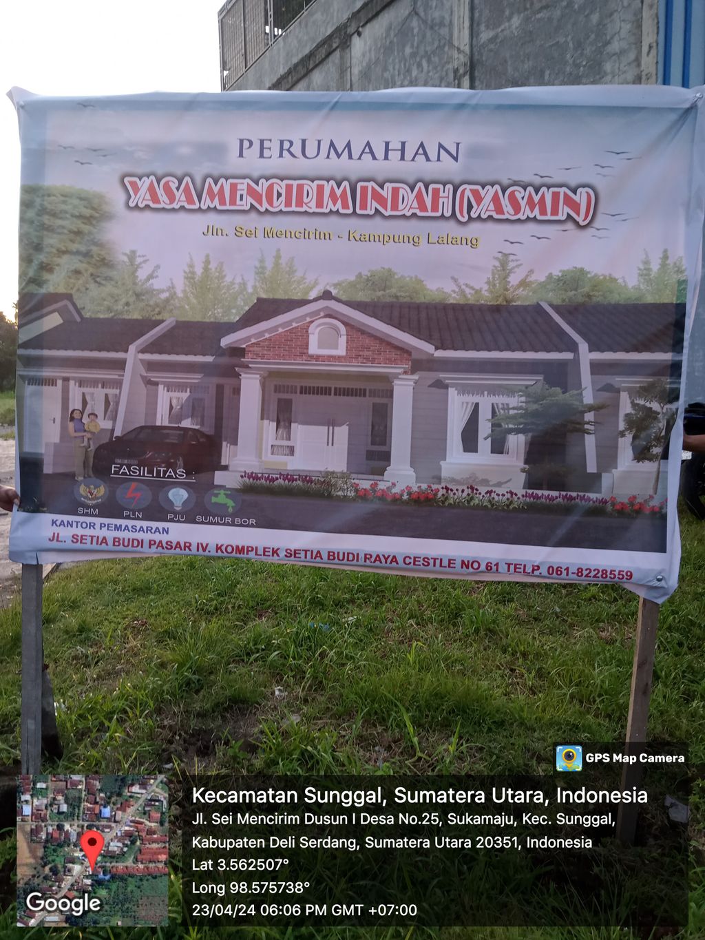 foto gerbang perumahan YASA MENCIRIM INDAH (YASMIN)