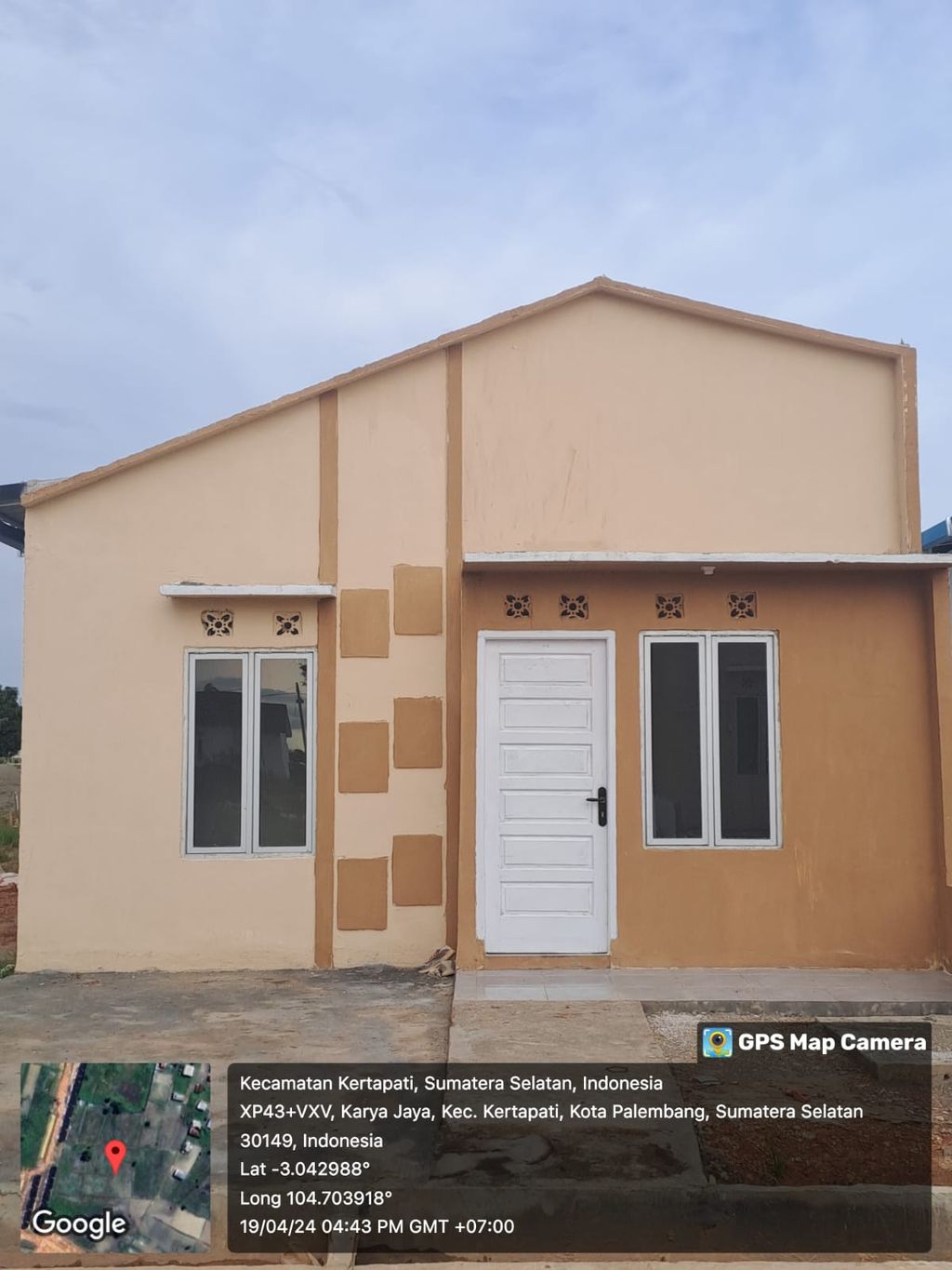 foto tampak rumah tipe 36 perumahan PERUMAHAN GRIYA TAMAN KAKTUS CLUSTER A