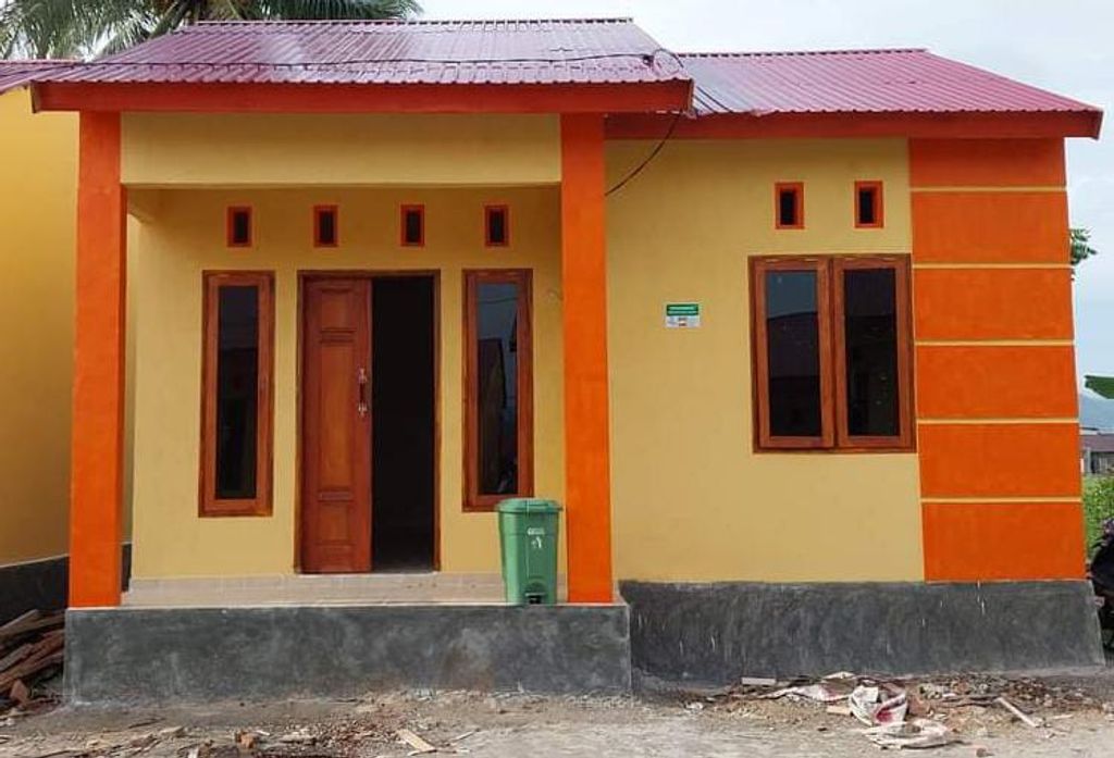 foto tampak rumah tipe 36 perumahan ALYA RESIDENCE III