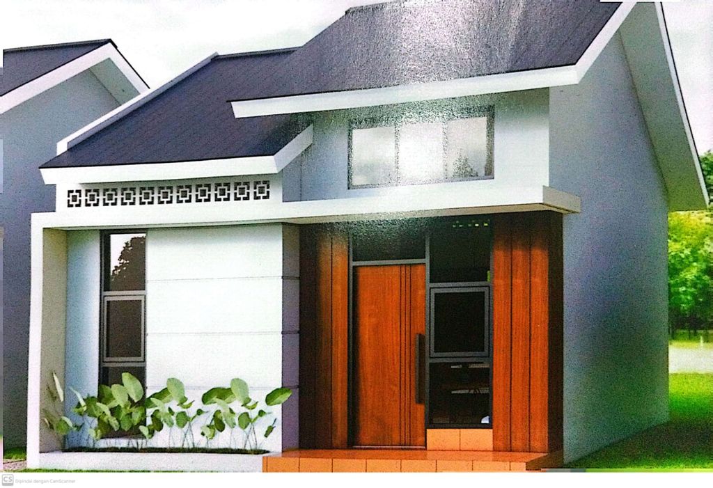 foto tampak rumah tipe 36 perumahan SURYA DAYA RESIDENCE 3