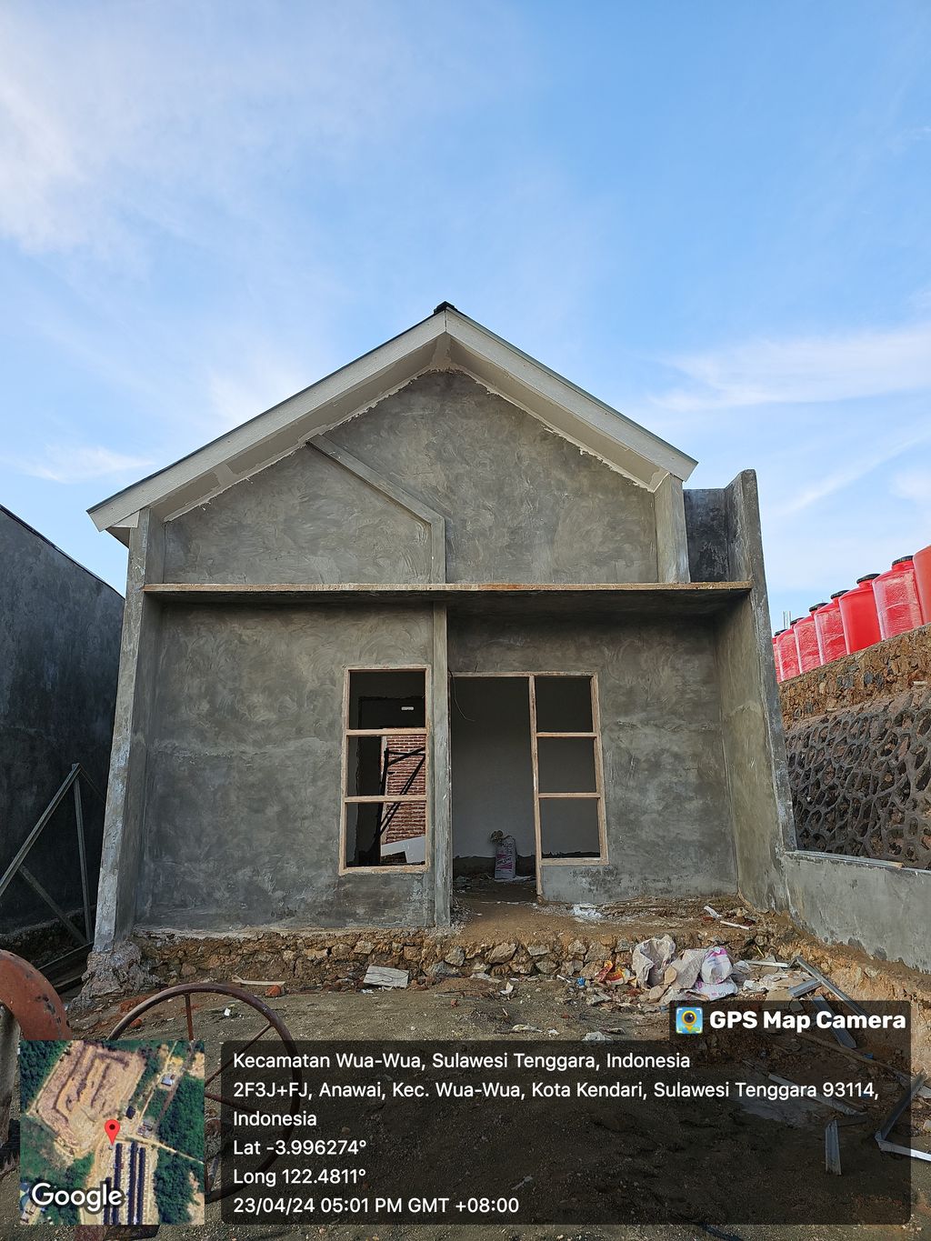 foto posisi tengah perumahan TAPALOSA RESIDENCE TAHAP 3